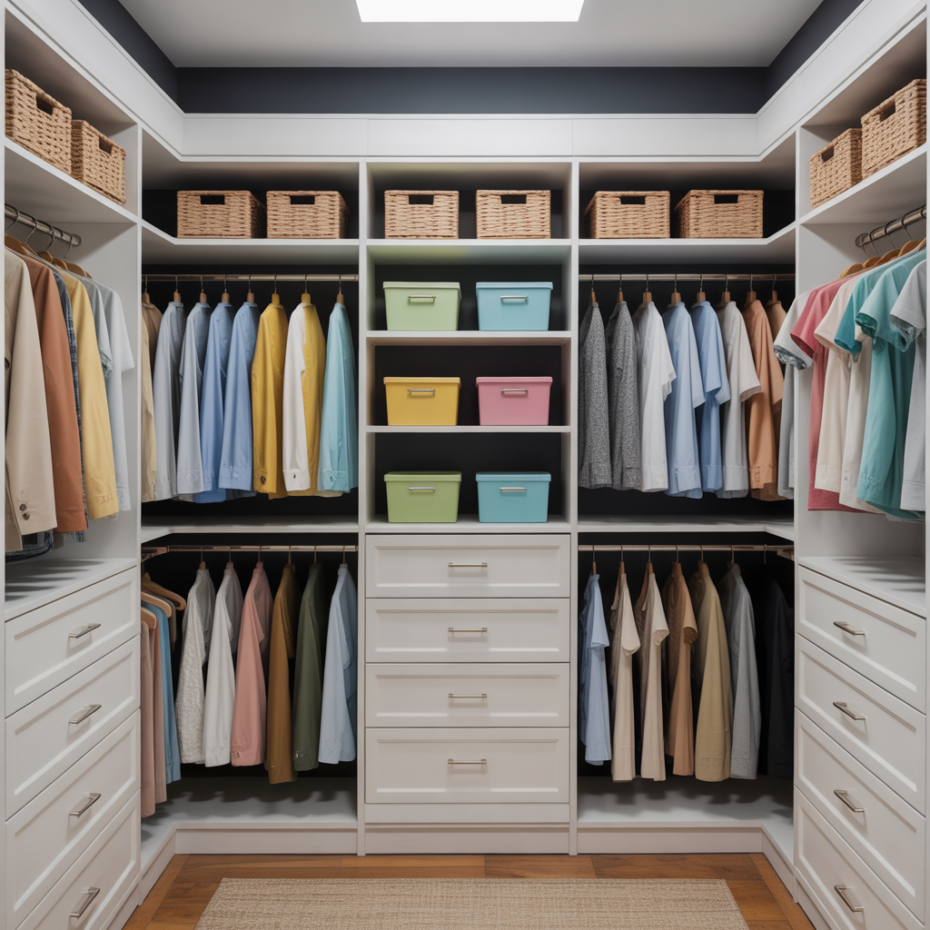 closet organization ideas