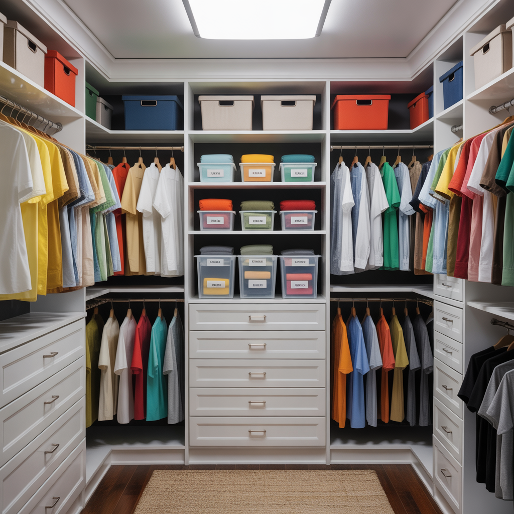 closet organization ideas