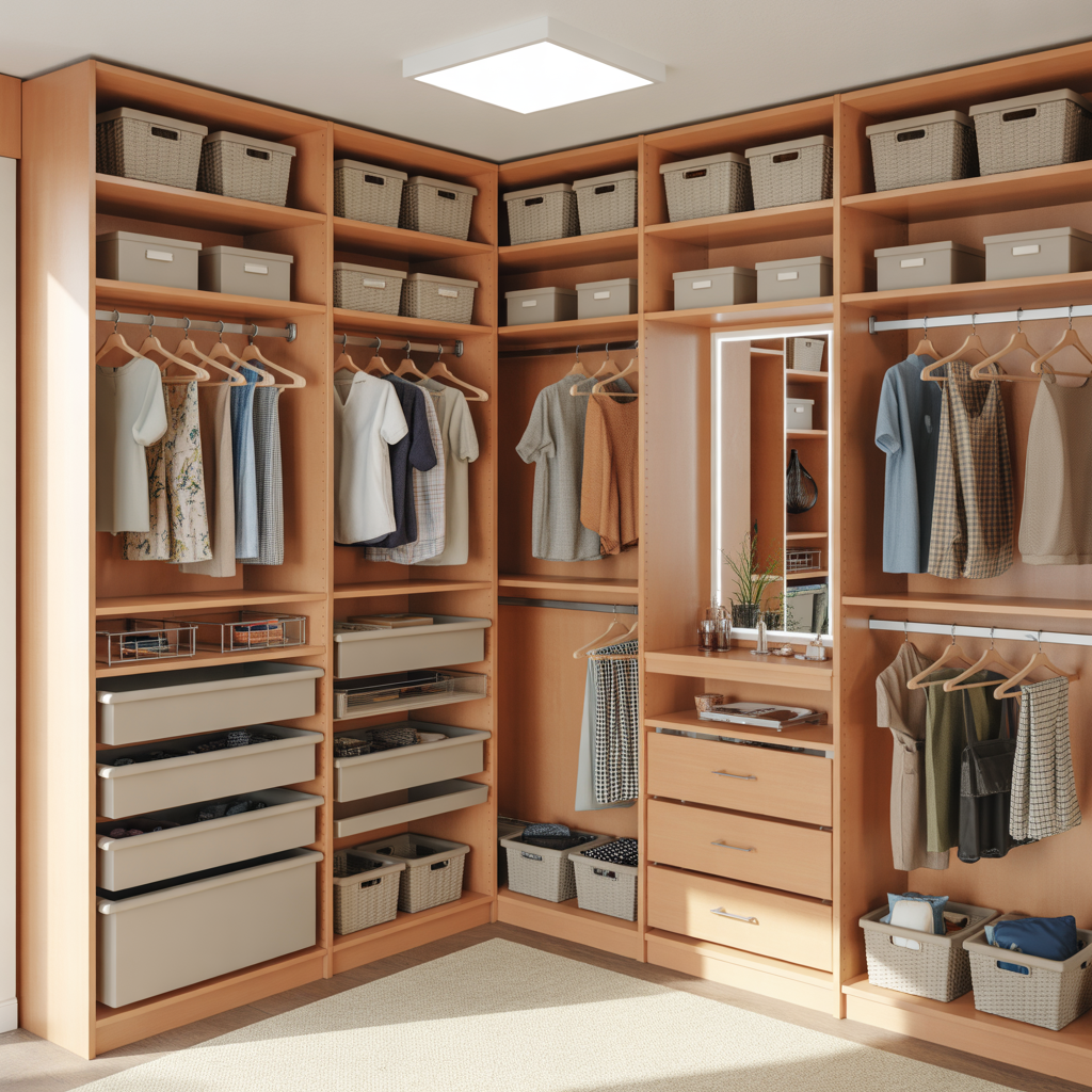 closet organization ideas