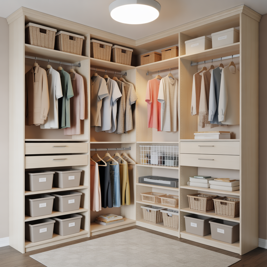 closet organization ideas