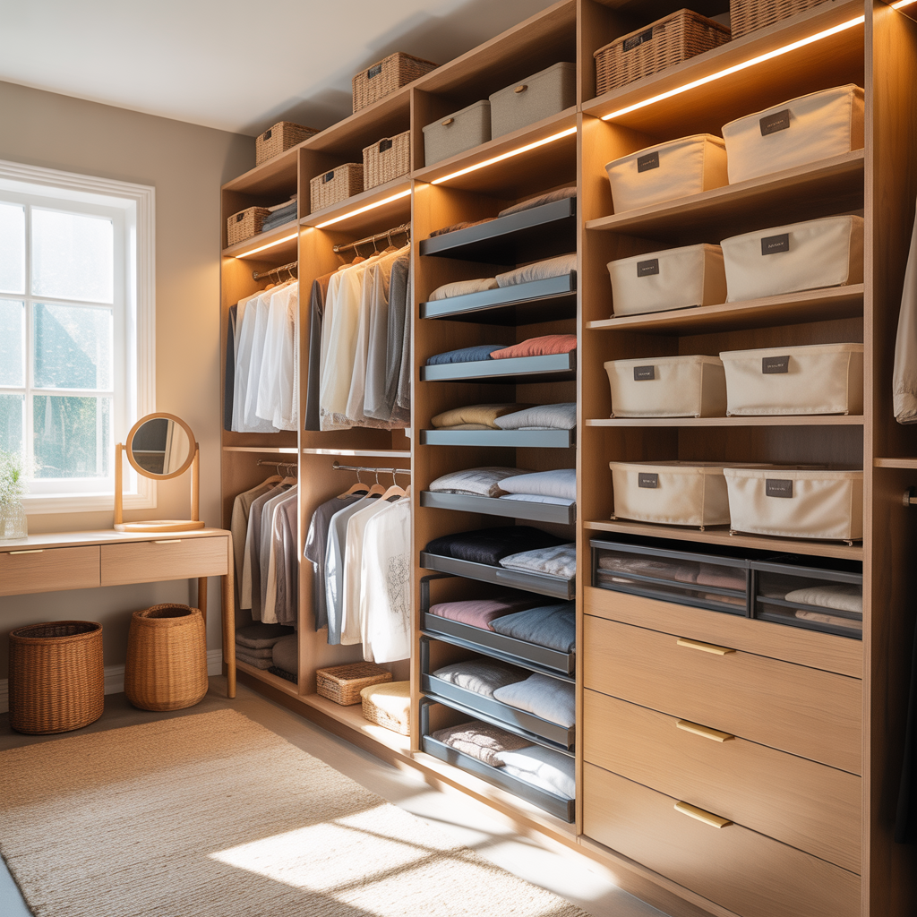 closet organization ideas