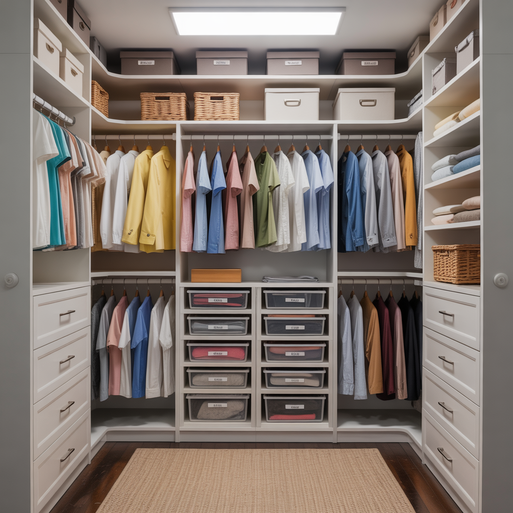 closet organization ideas