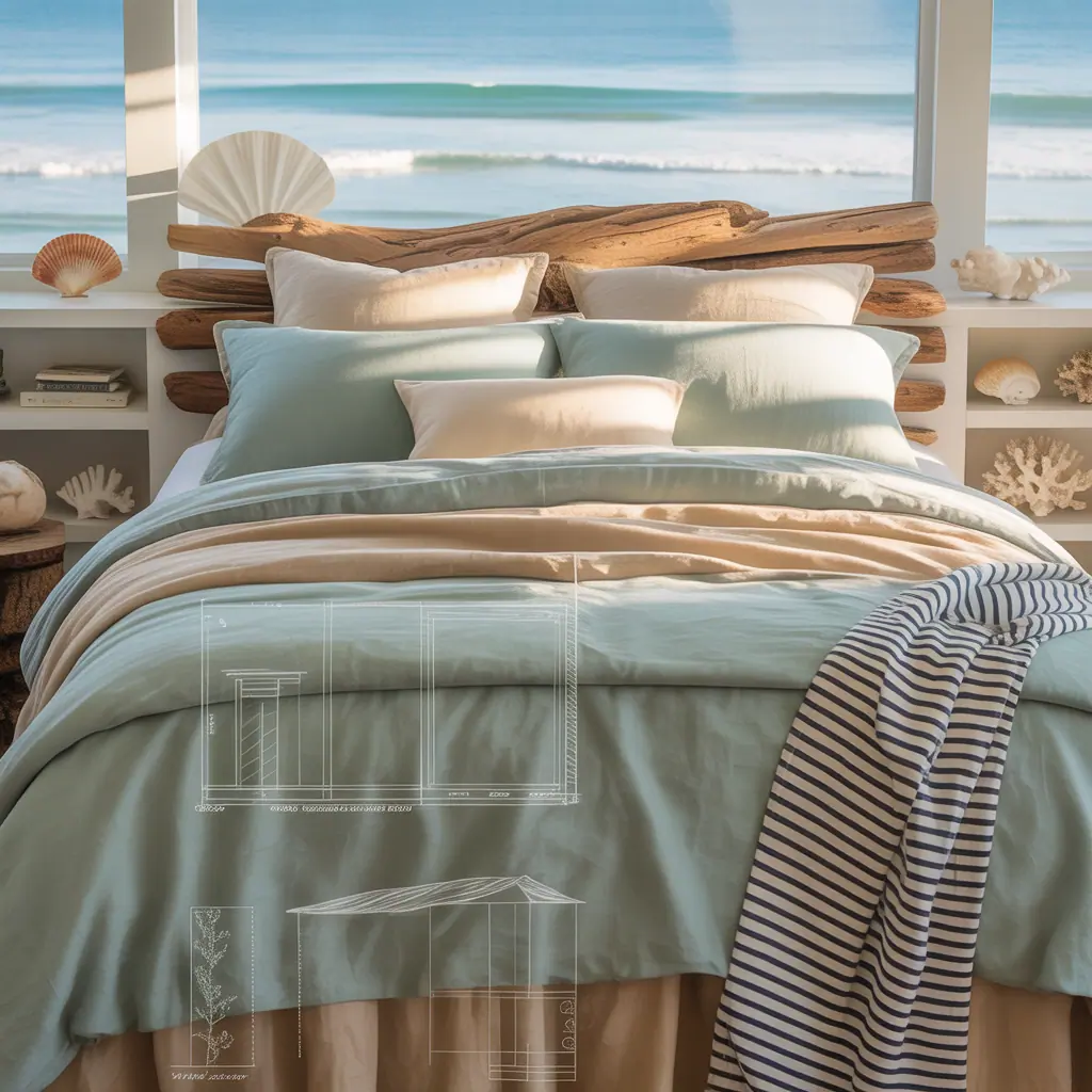 coastal ideas bedding