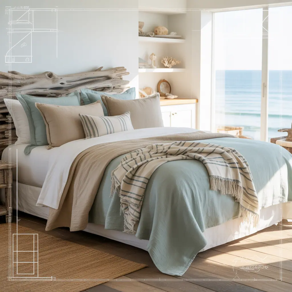 coastal ideas bedding
