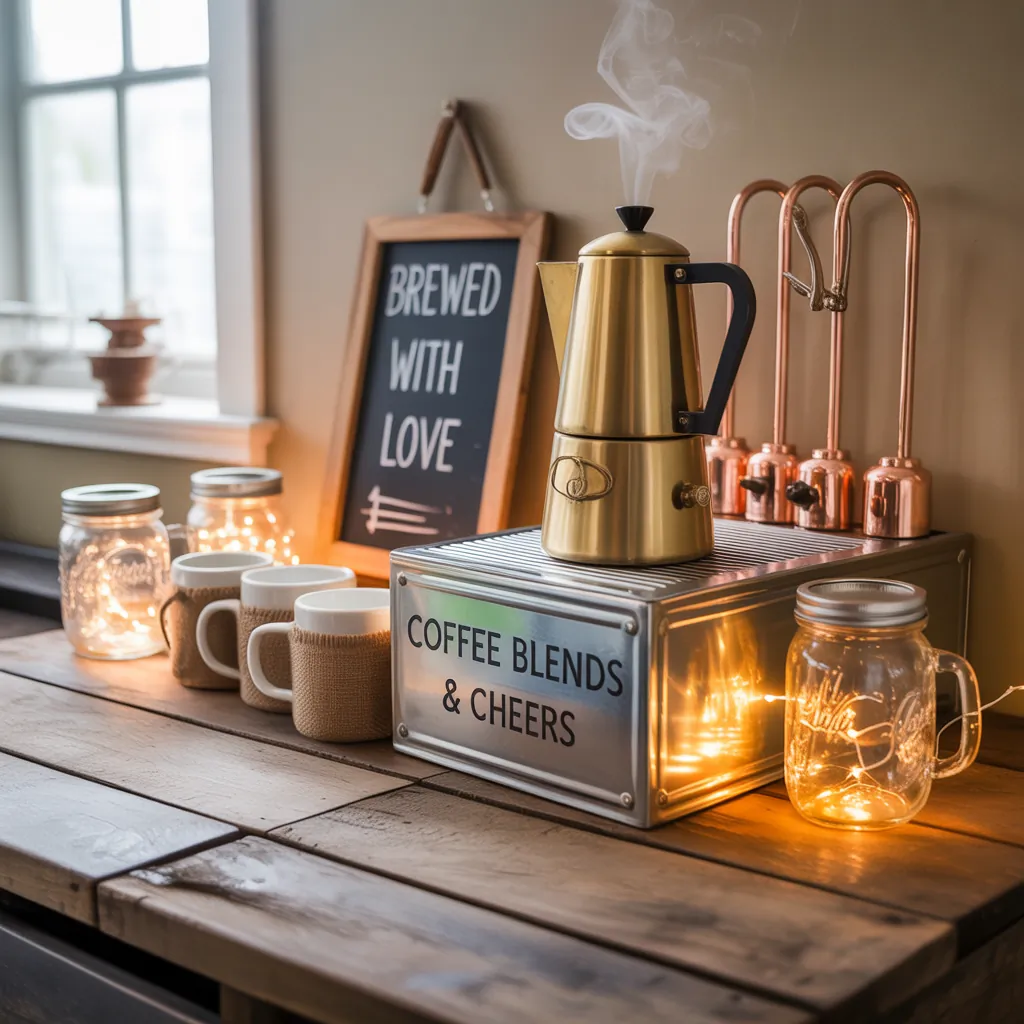 coffee bar ideas for wedding