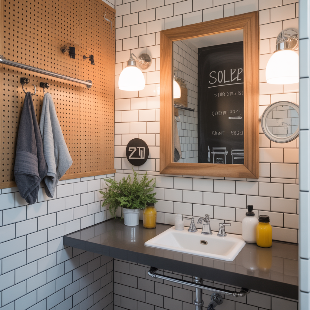 College Bathroom Decor