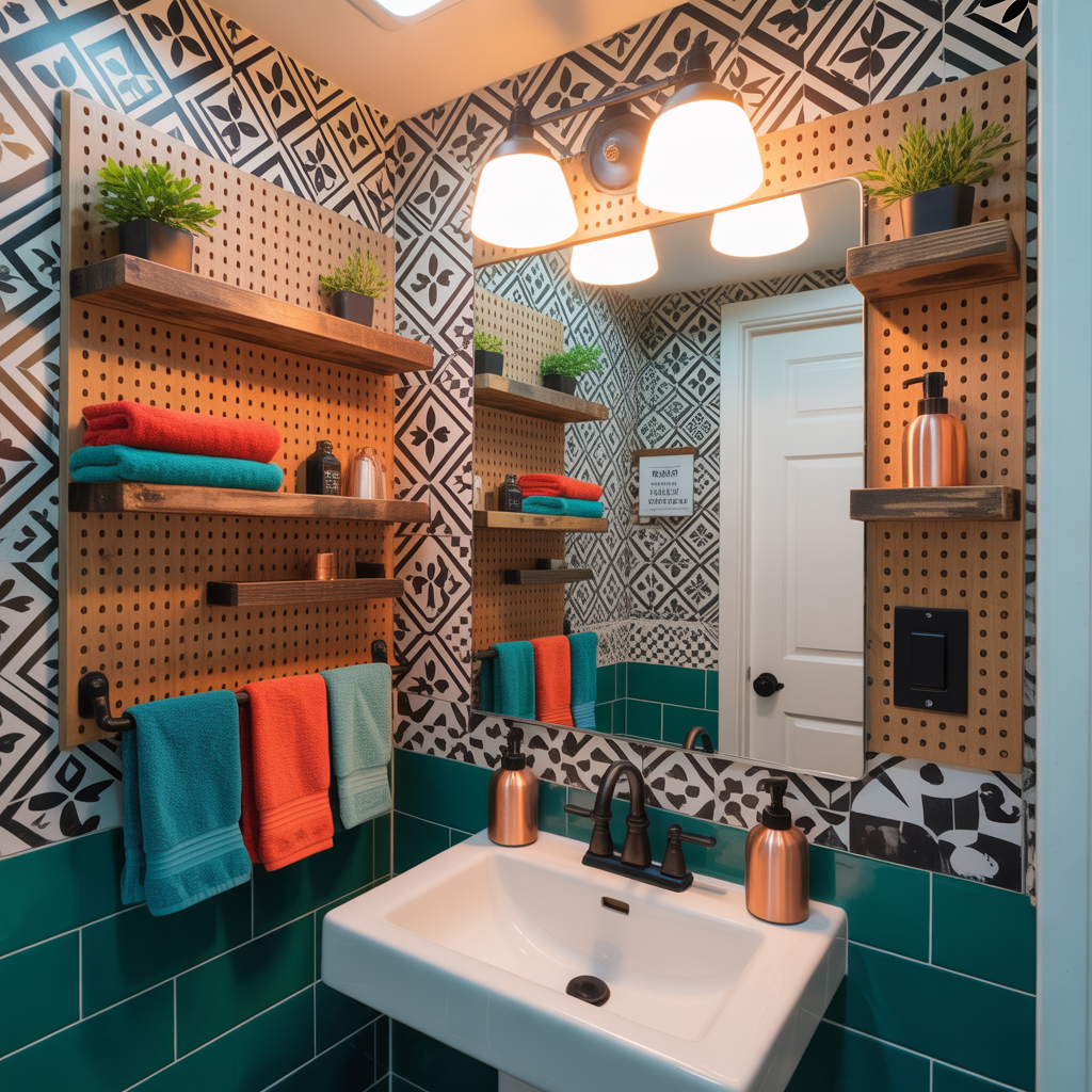 College Bathroom Decor