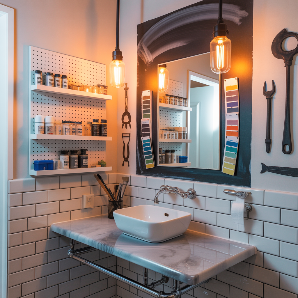 College Bathroom Decor