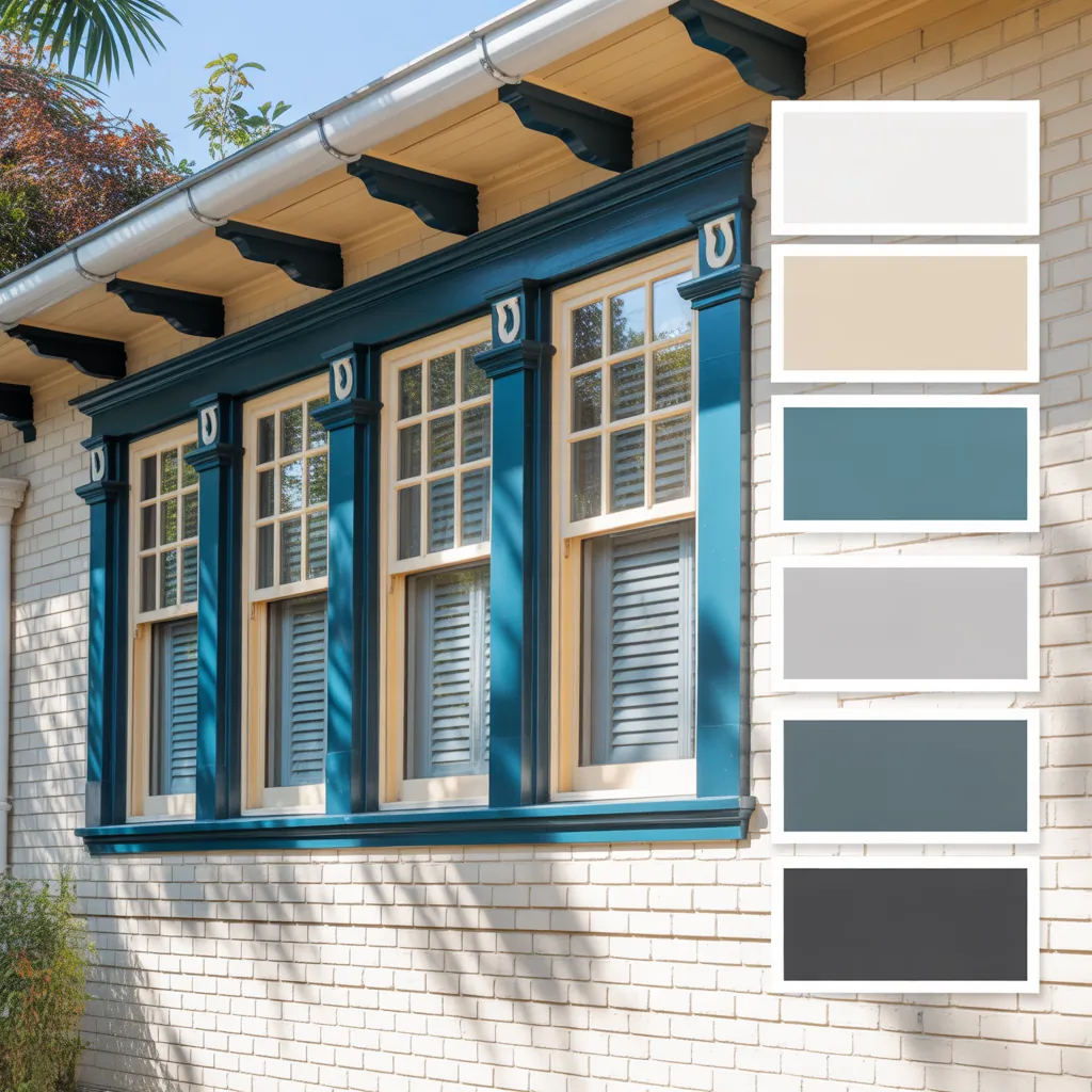 color ideas for window trim