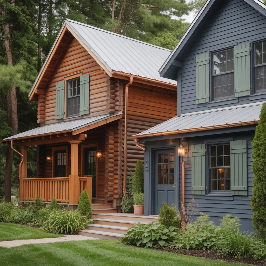 color ideas for wood houses