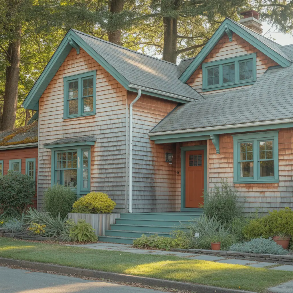 color ideas for wood houses