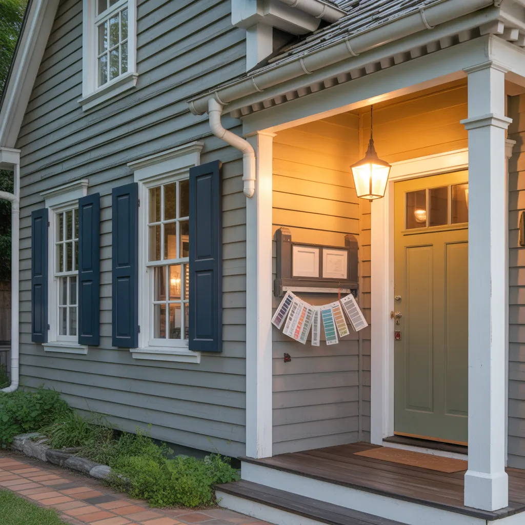 color ideas for wood houses
