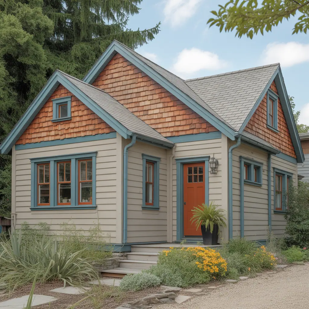 color ideas for wood houses