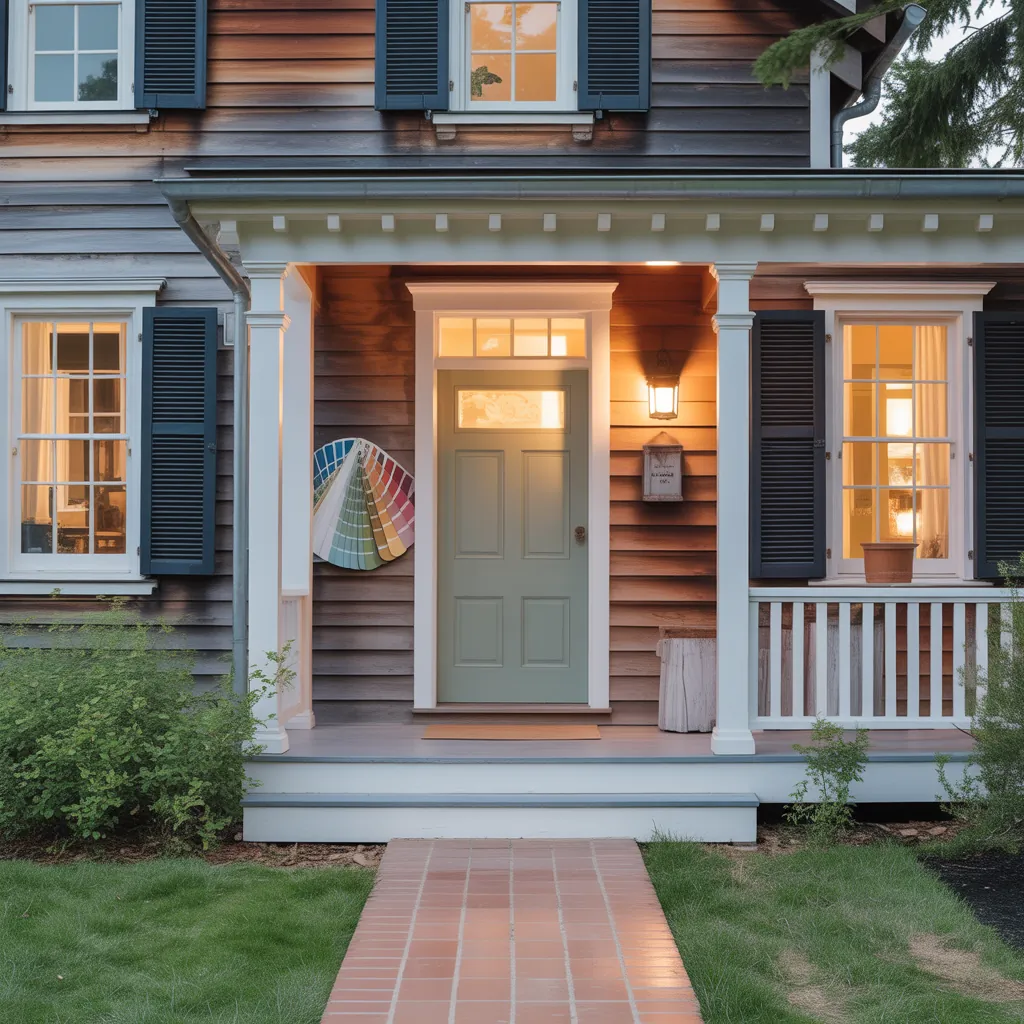 color ideas for wood houses