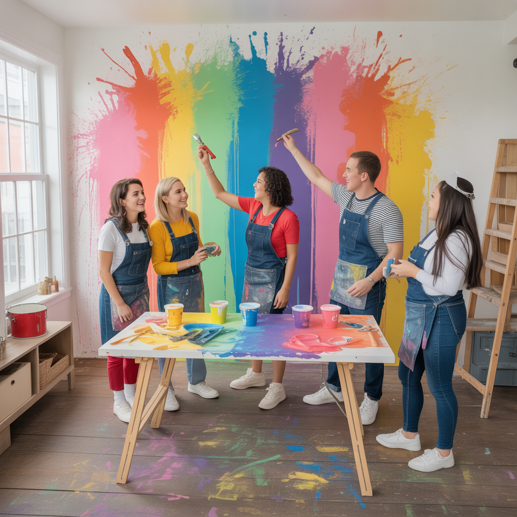 color ideas party
