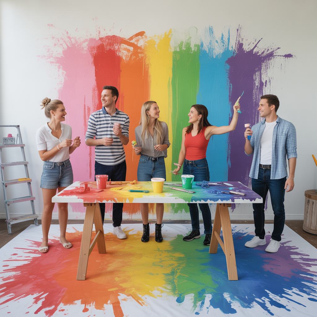 color ideas party