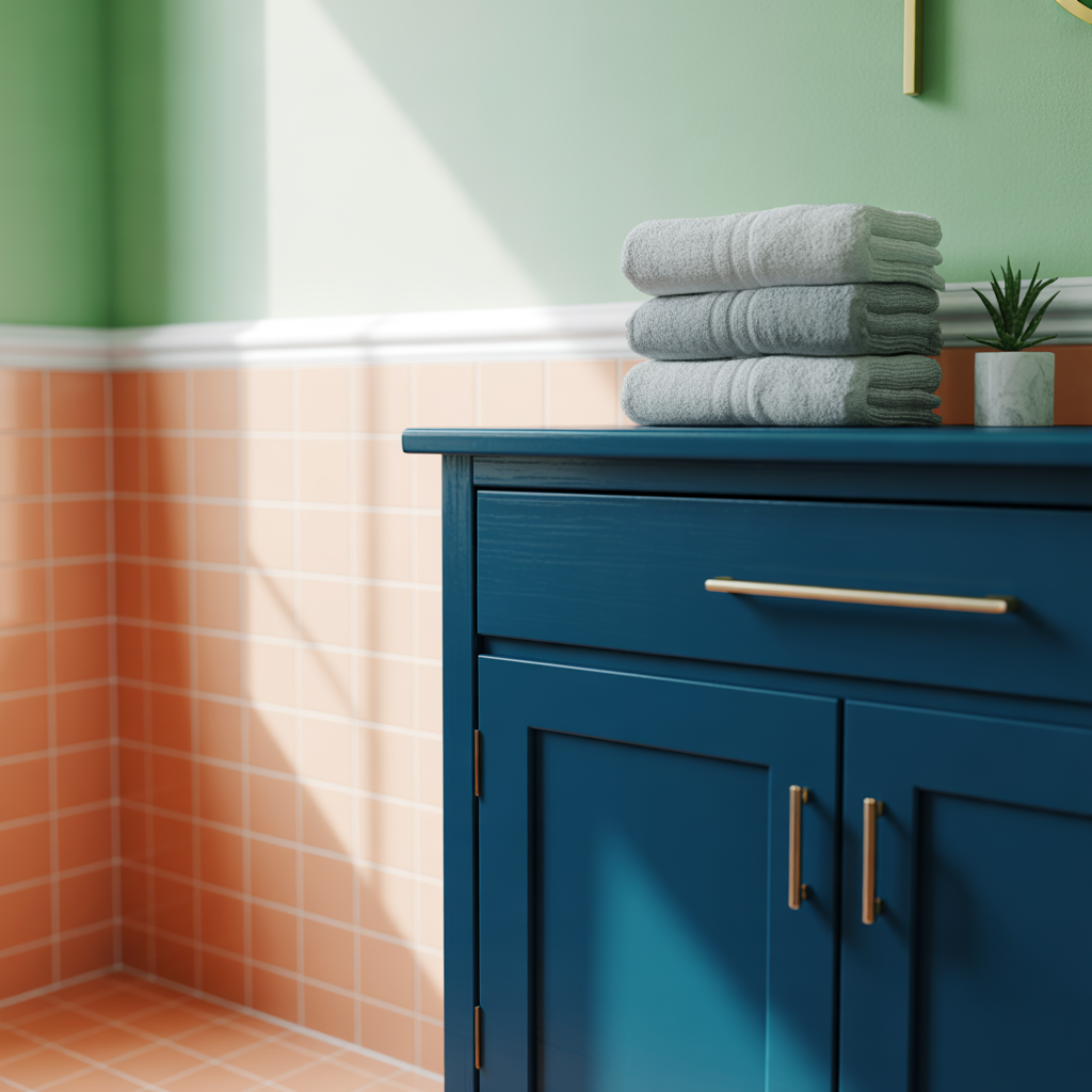 color ideas small bathroom