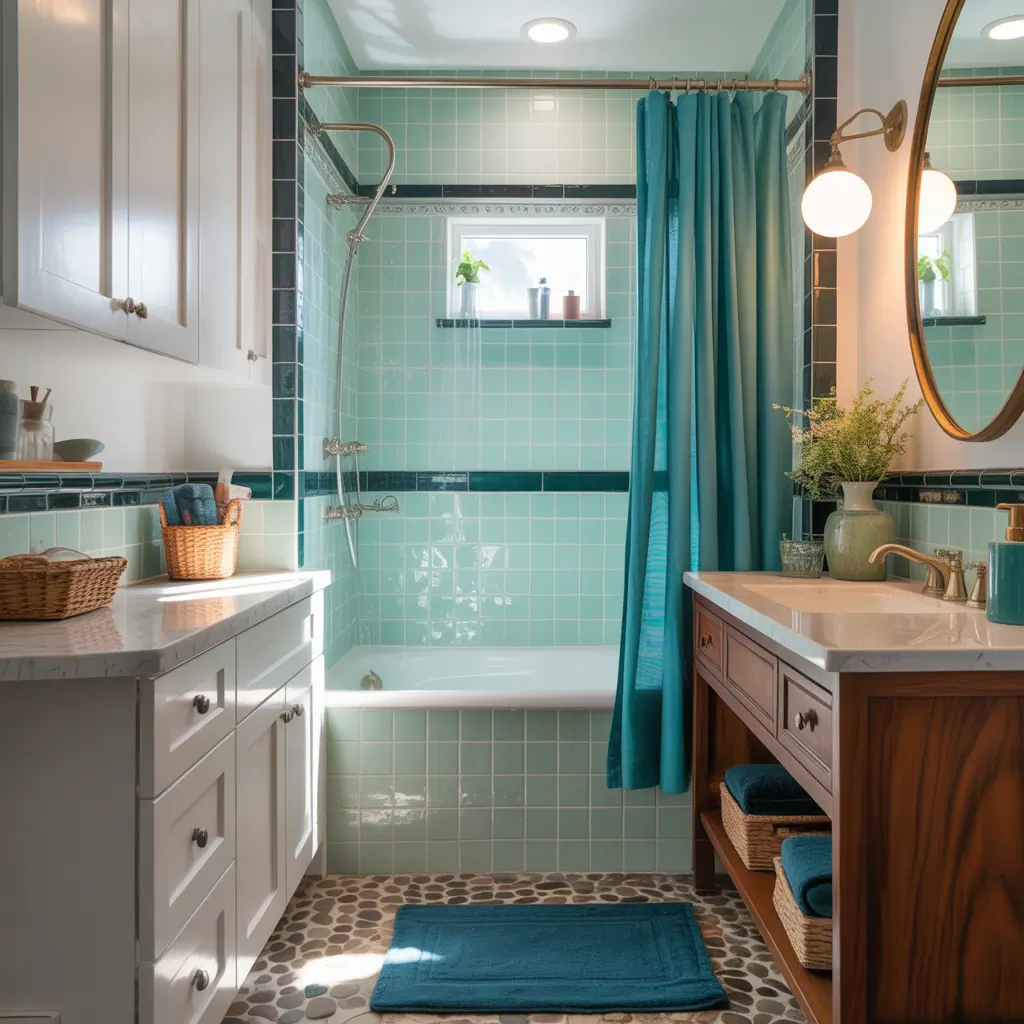 color ideas small bathroom