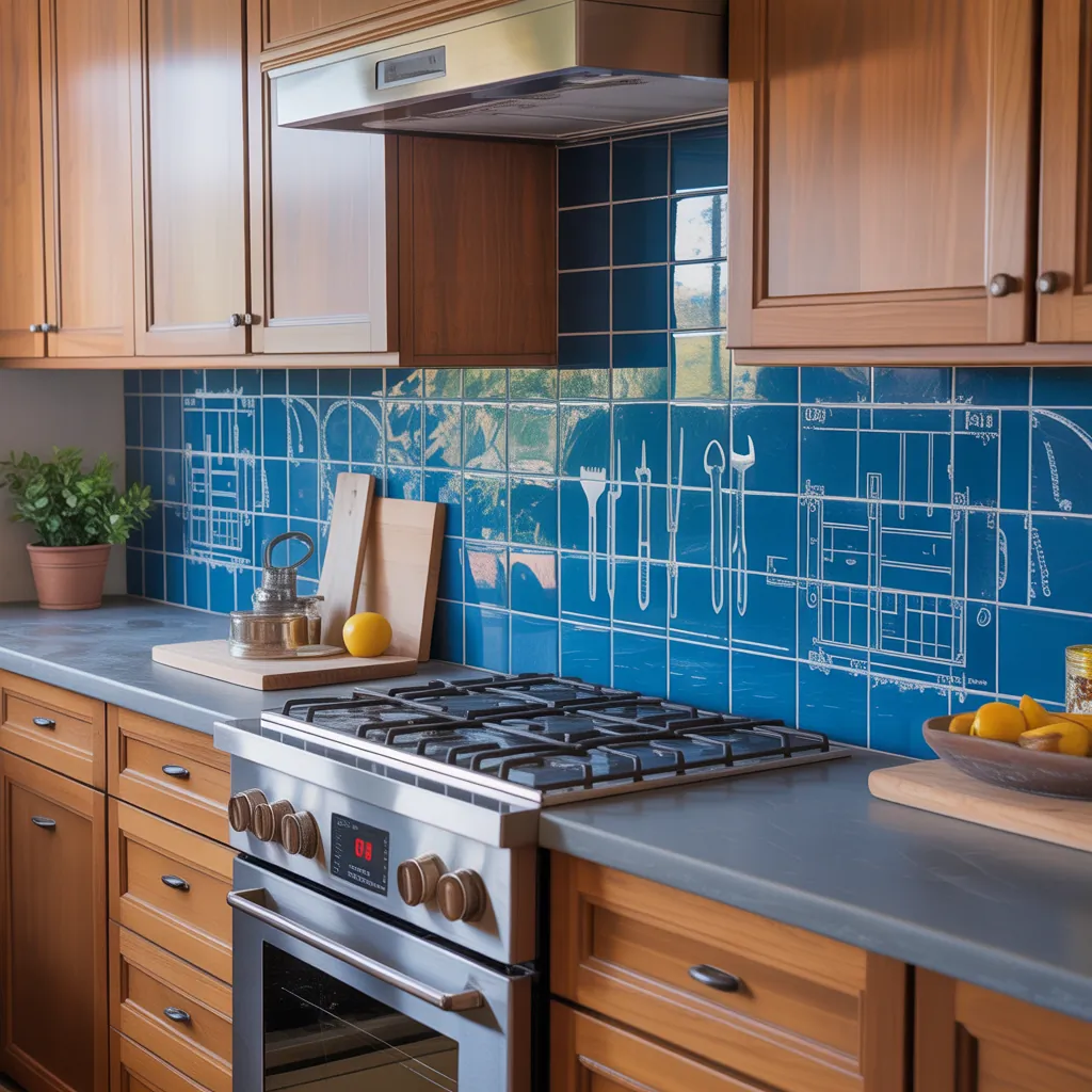countertop backsplash concept