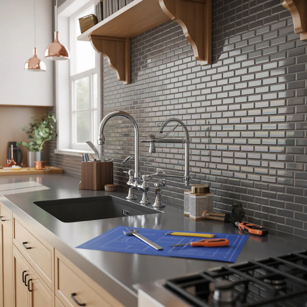 countertop backsplash concept