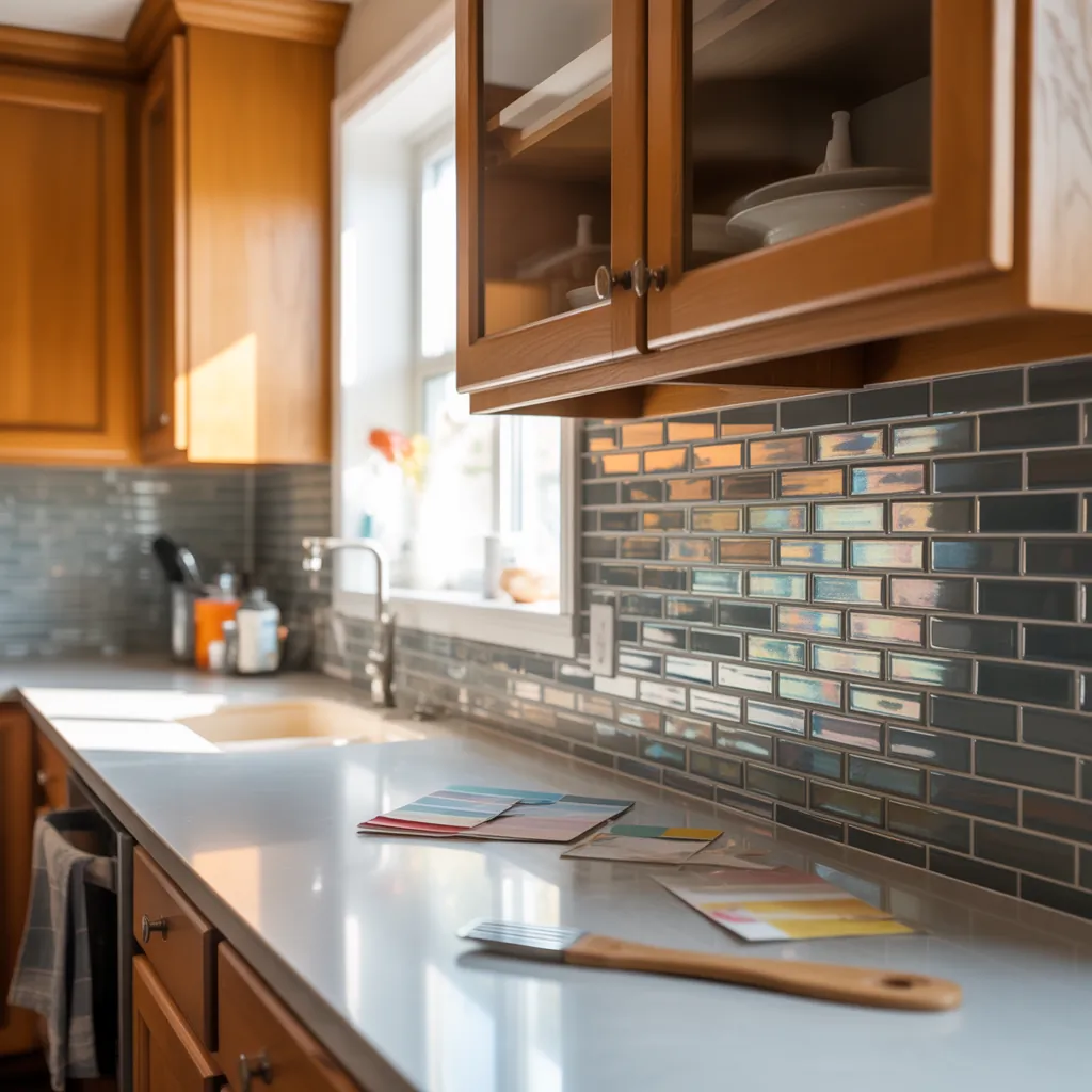 countertop backsplash concept
