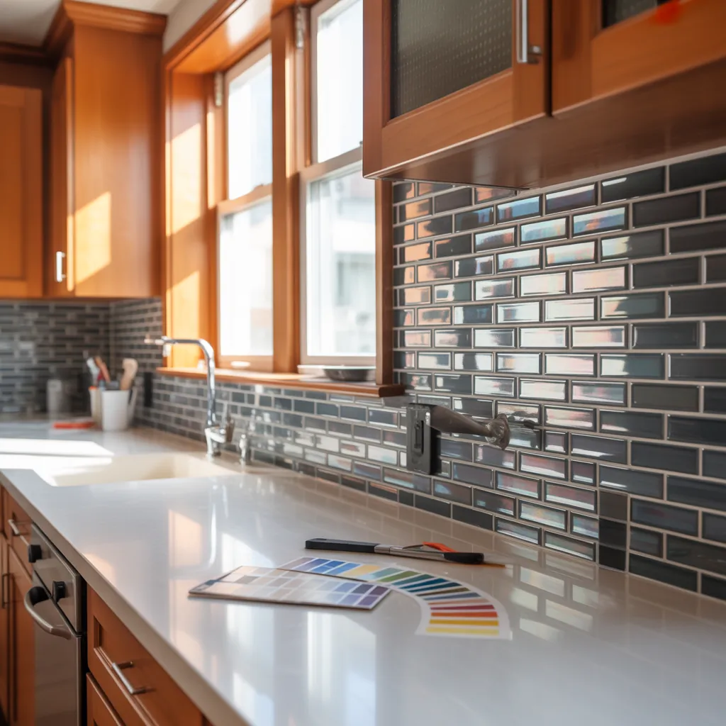 countertop backsplash concept
