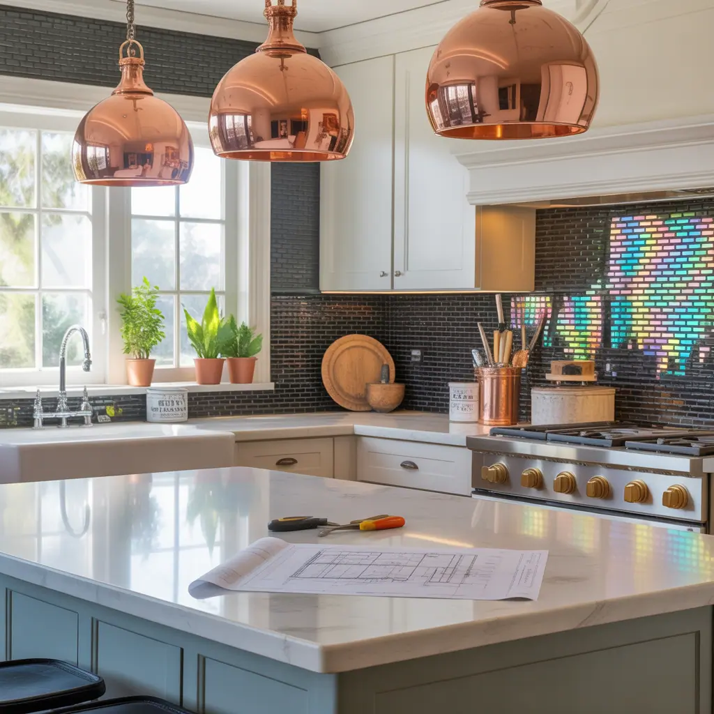 countertop backsplash concept