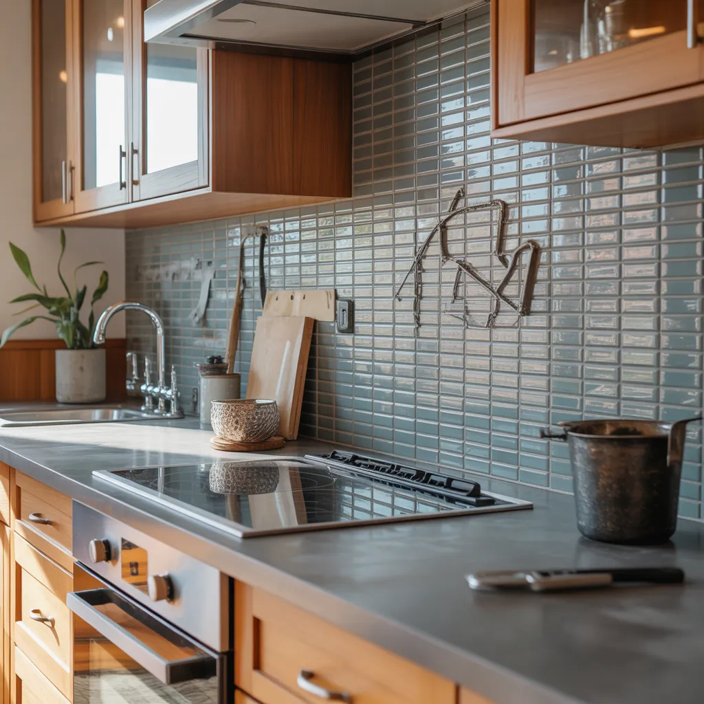 countertop backsplash concept