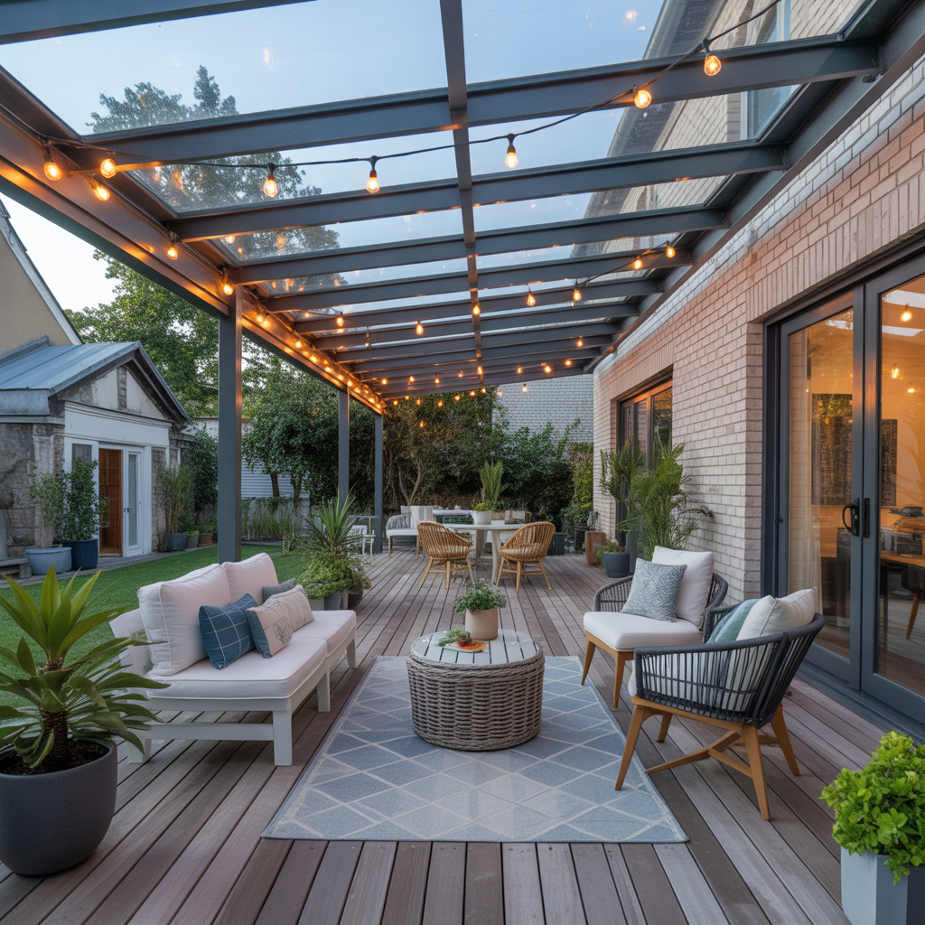covered attached patio ideas