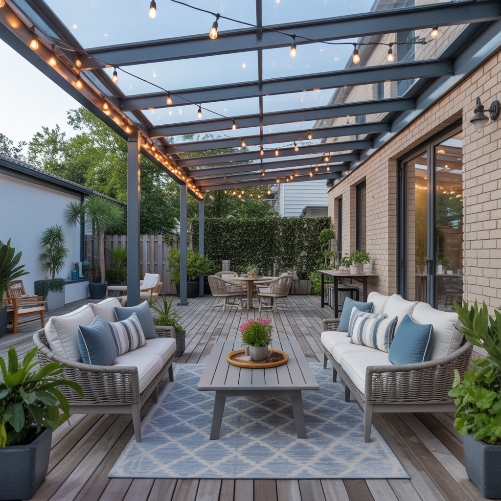 covered attached patio ideas