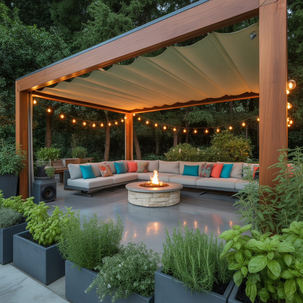covered attached patio ideas
