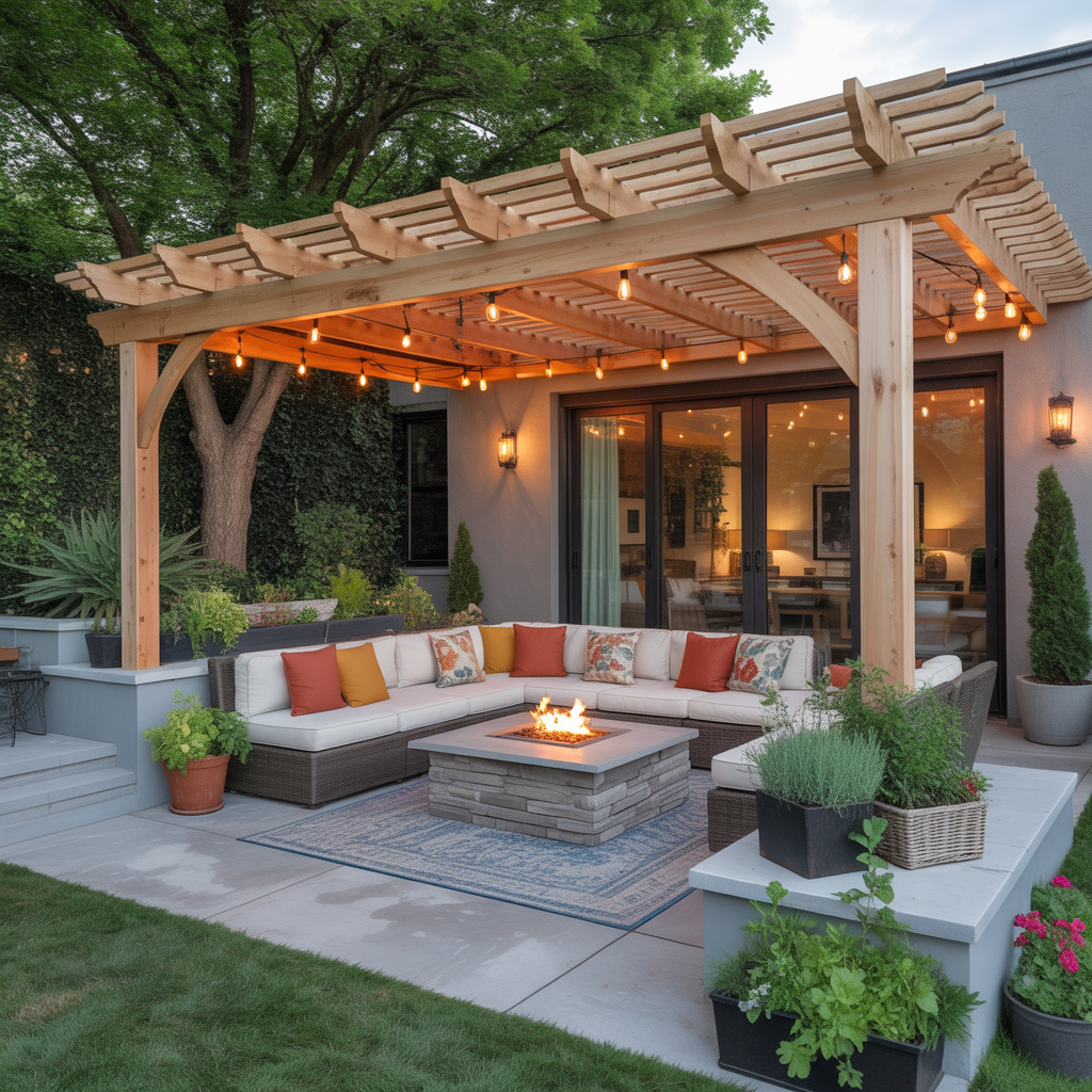 covered attached patio ideas