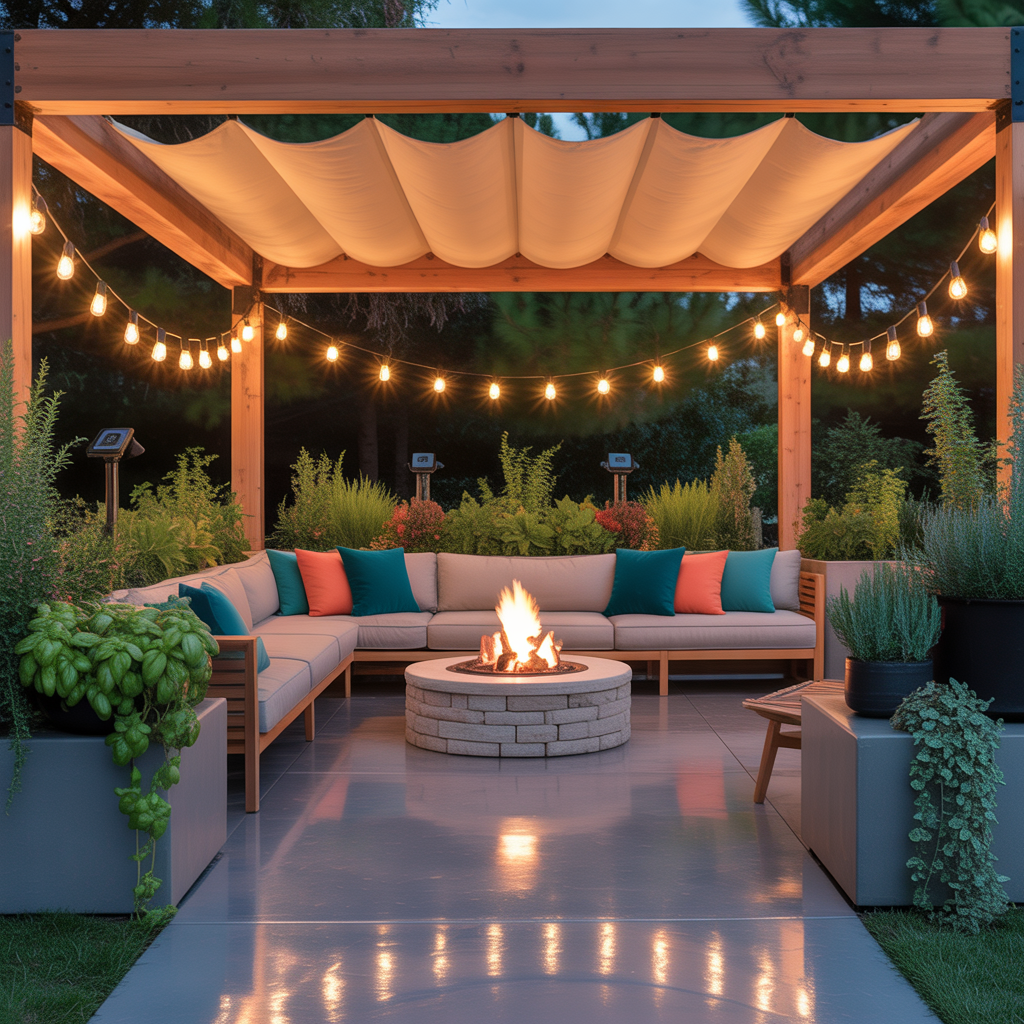 covered attached patio ideas