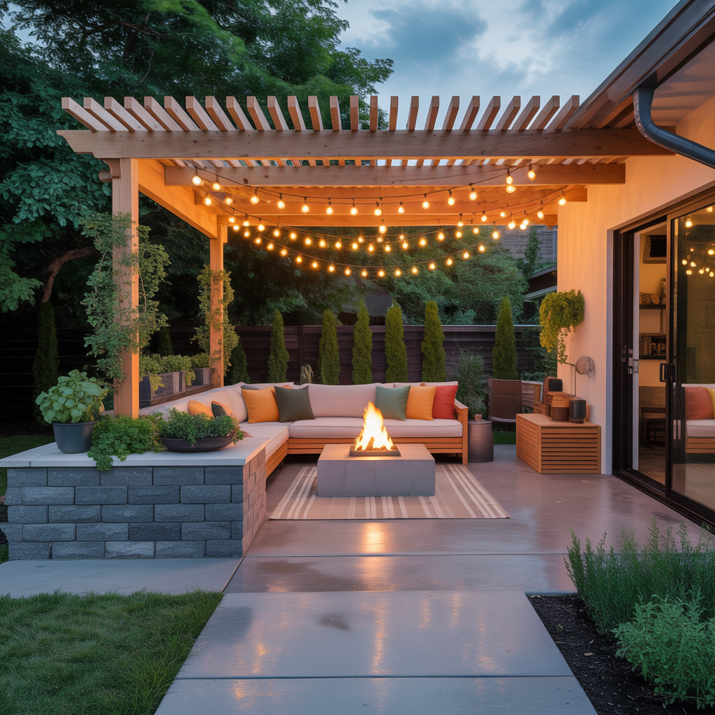 covered attached patio ideas