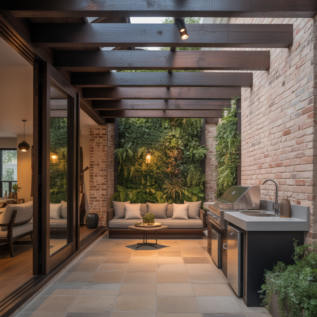 covered attached patio ideas