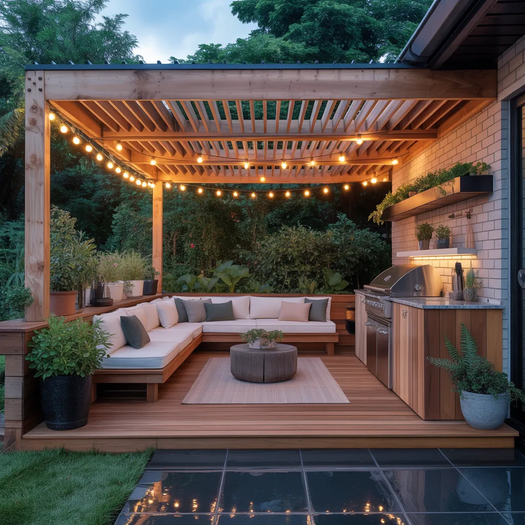 covered decks ideas