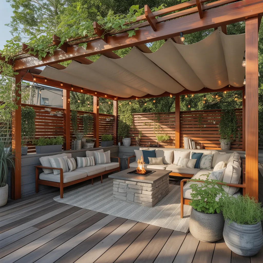 covered decks ideas