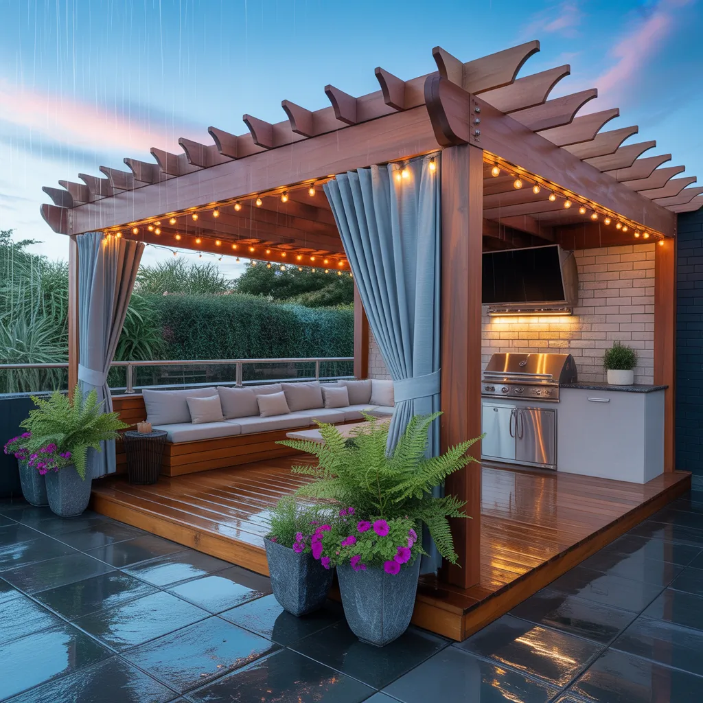 covered decks ideas