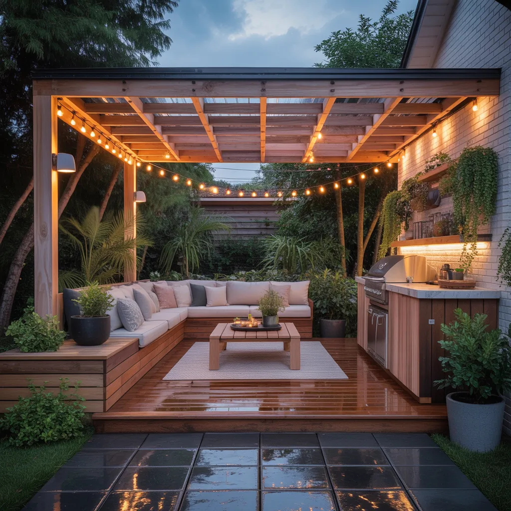 covered decks ideas