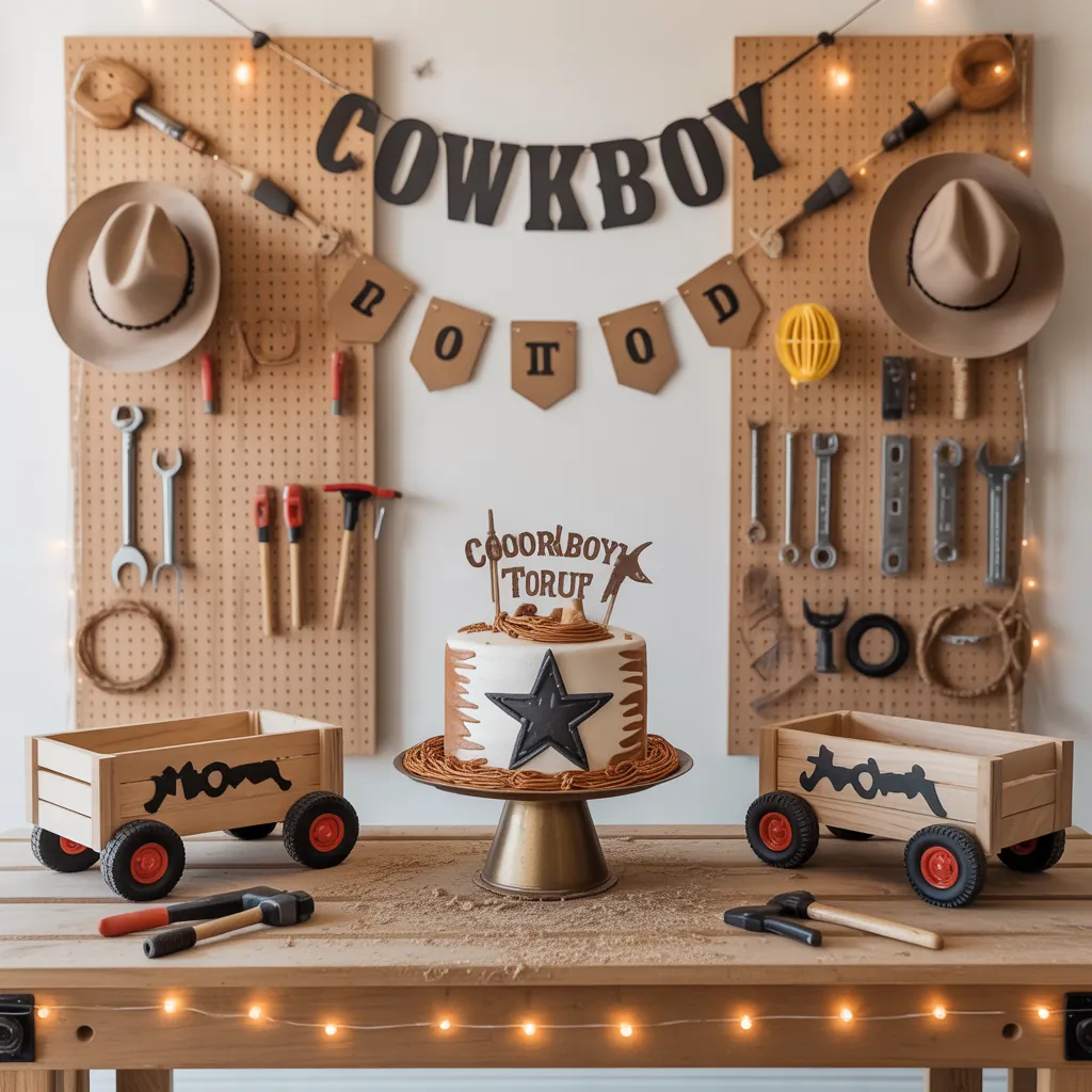 cowboy party theme for boy