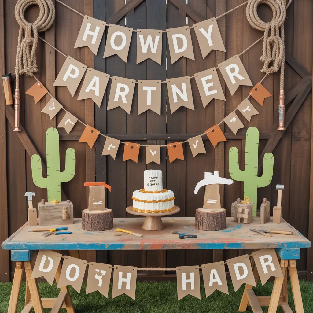 cowboy party theme for boy