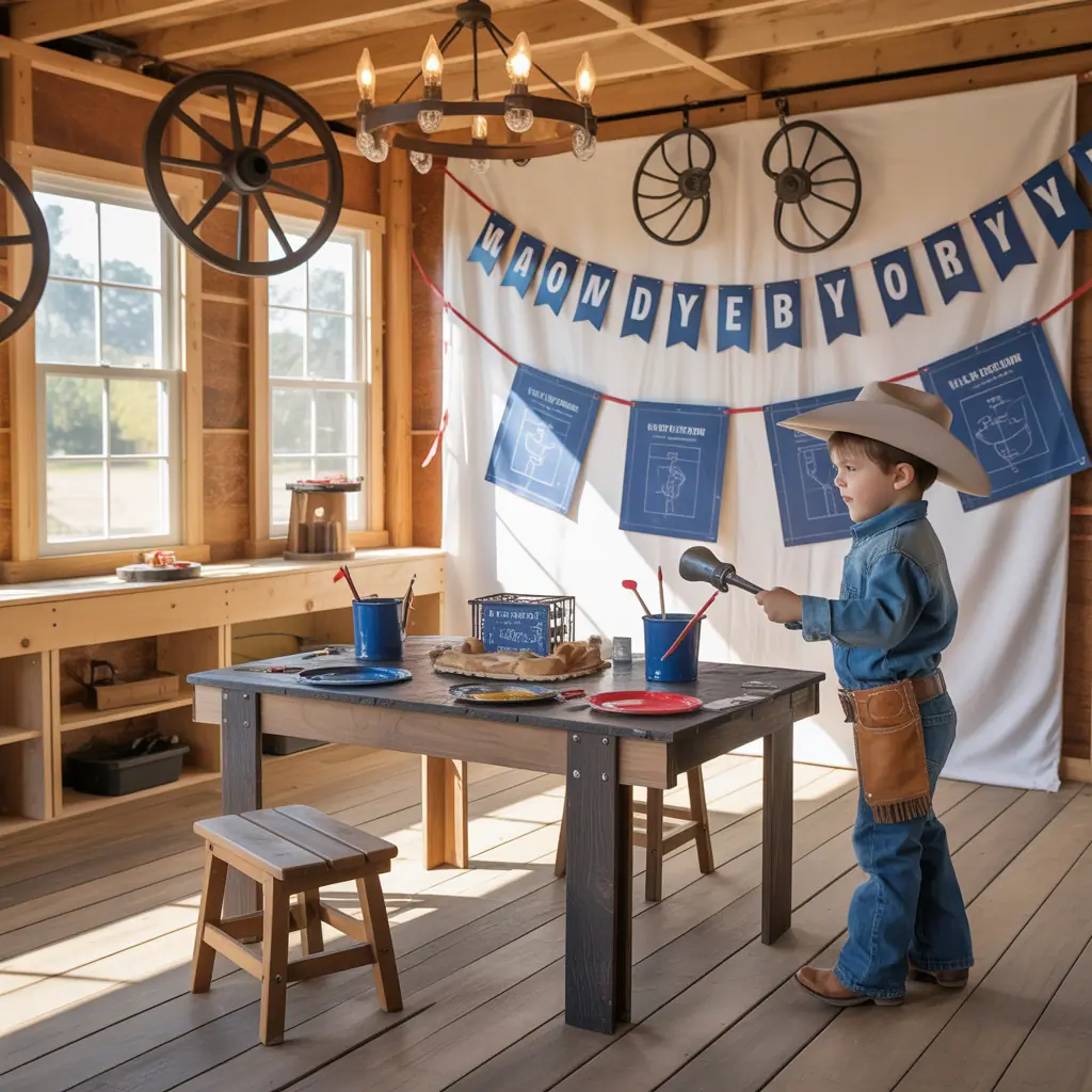 cowboy party theme for boy