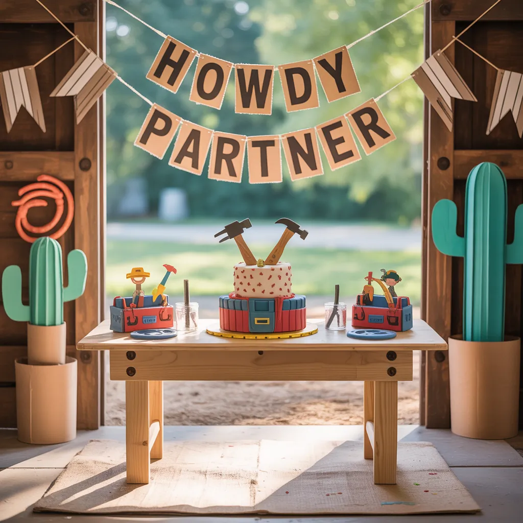 cowboy party theme for boy