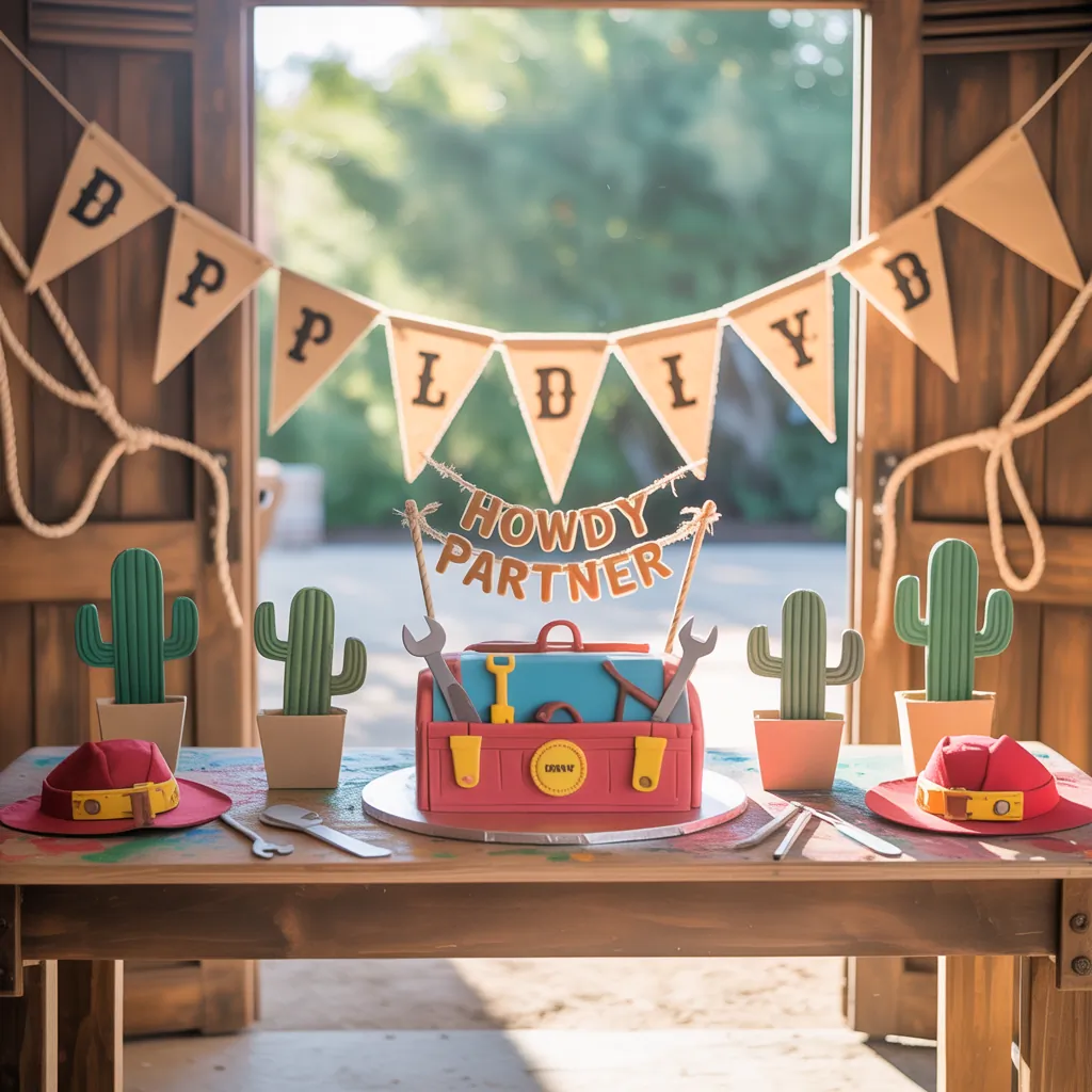 cowboy party theme for boy