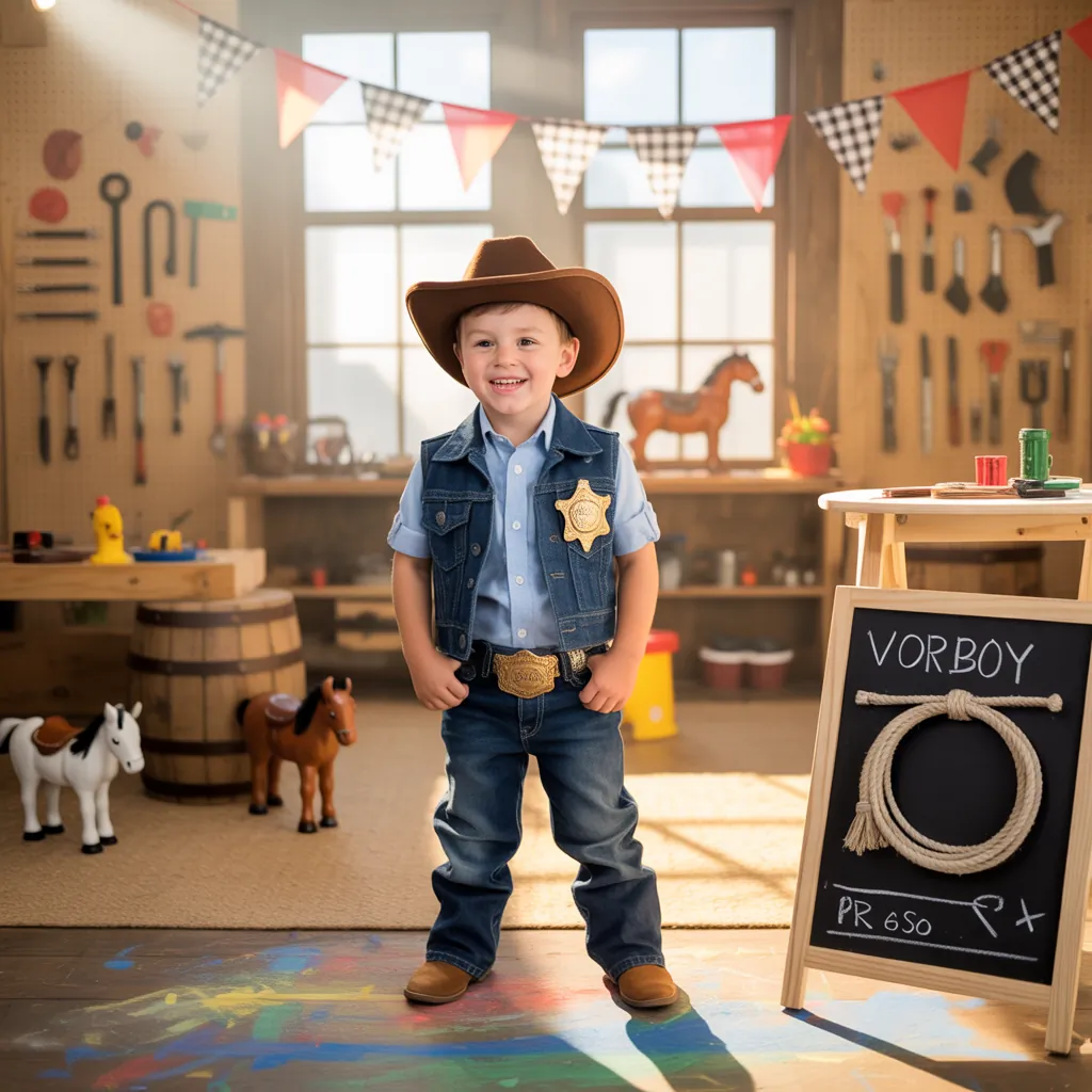 cowboy party theme for boy