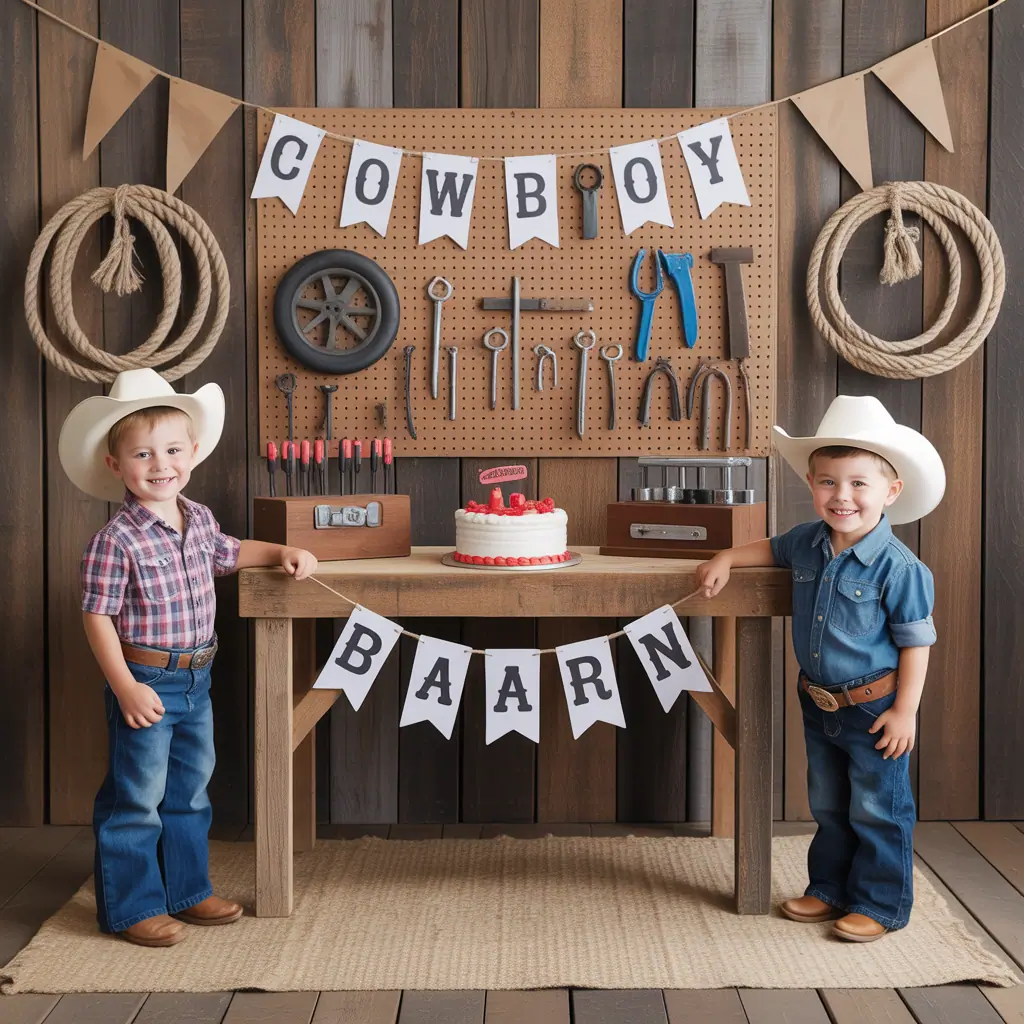 cowboy party theme for boy