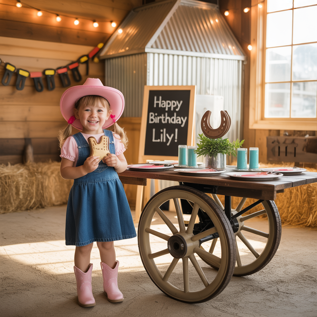 cowgirl birthday party ideas
