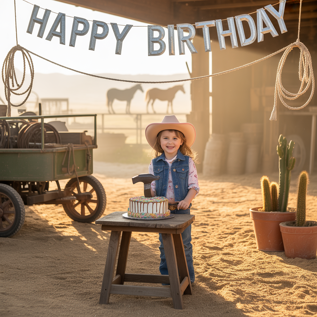 cowgirl birthday party ideas