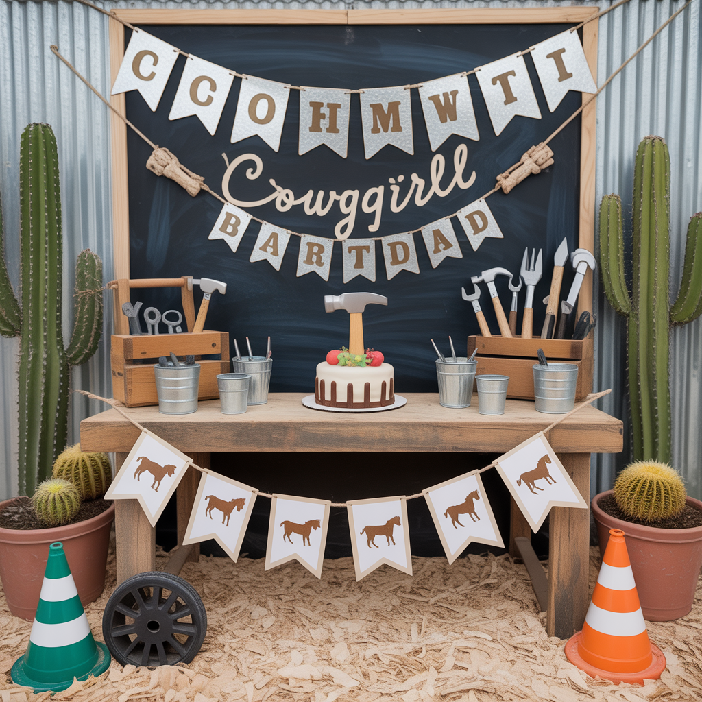 cowgirl birthday party ideas