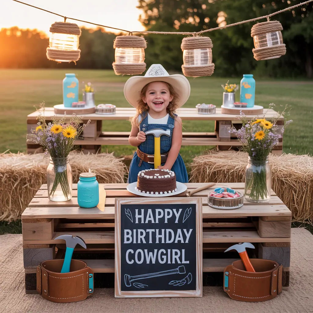 cowgirl birthday party ideas